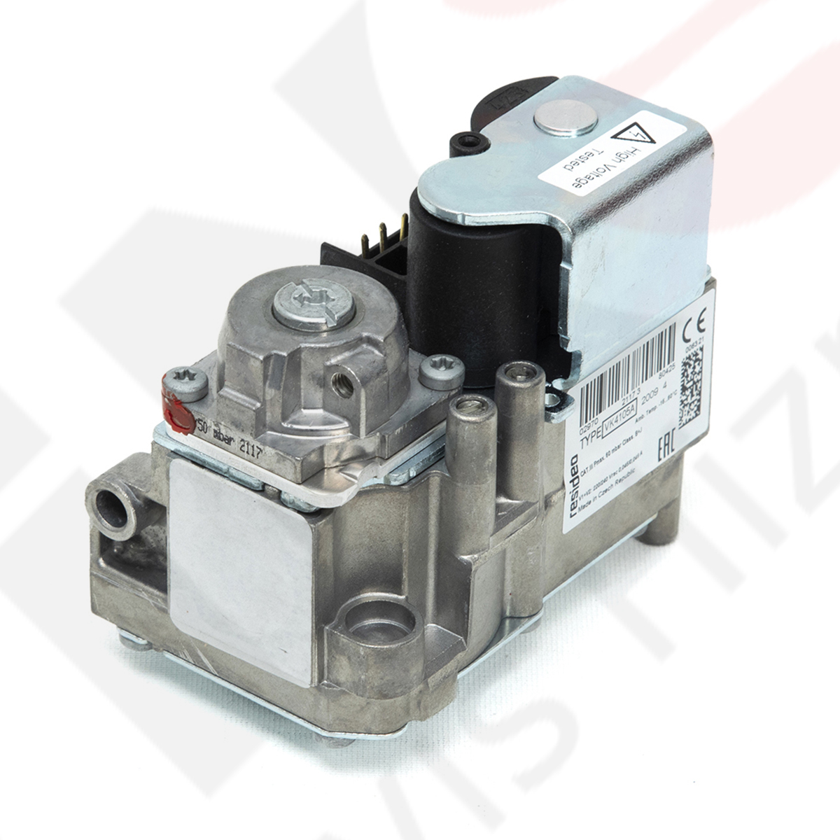 İnoksan Fırın Gaz Musluğu VK4105 Model Kırmızı Kartla Uyumlu